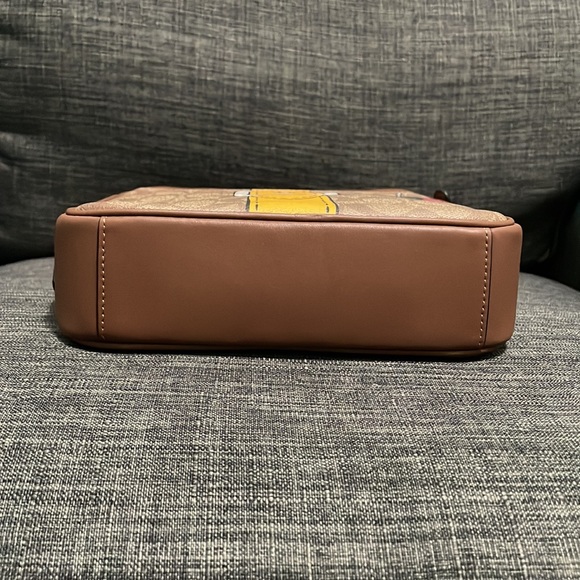 Coach Hudson Crossbody 21 In Signature Canvas With Trompe L'oeil Print - Picture 3 of 5